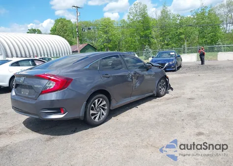 2016 Honda Civic Ex from USA, damaged, VIN 19XFC2F78GE094194